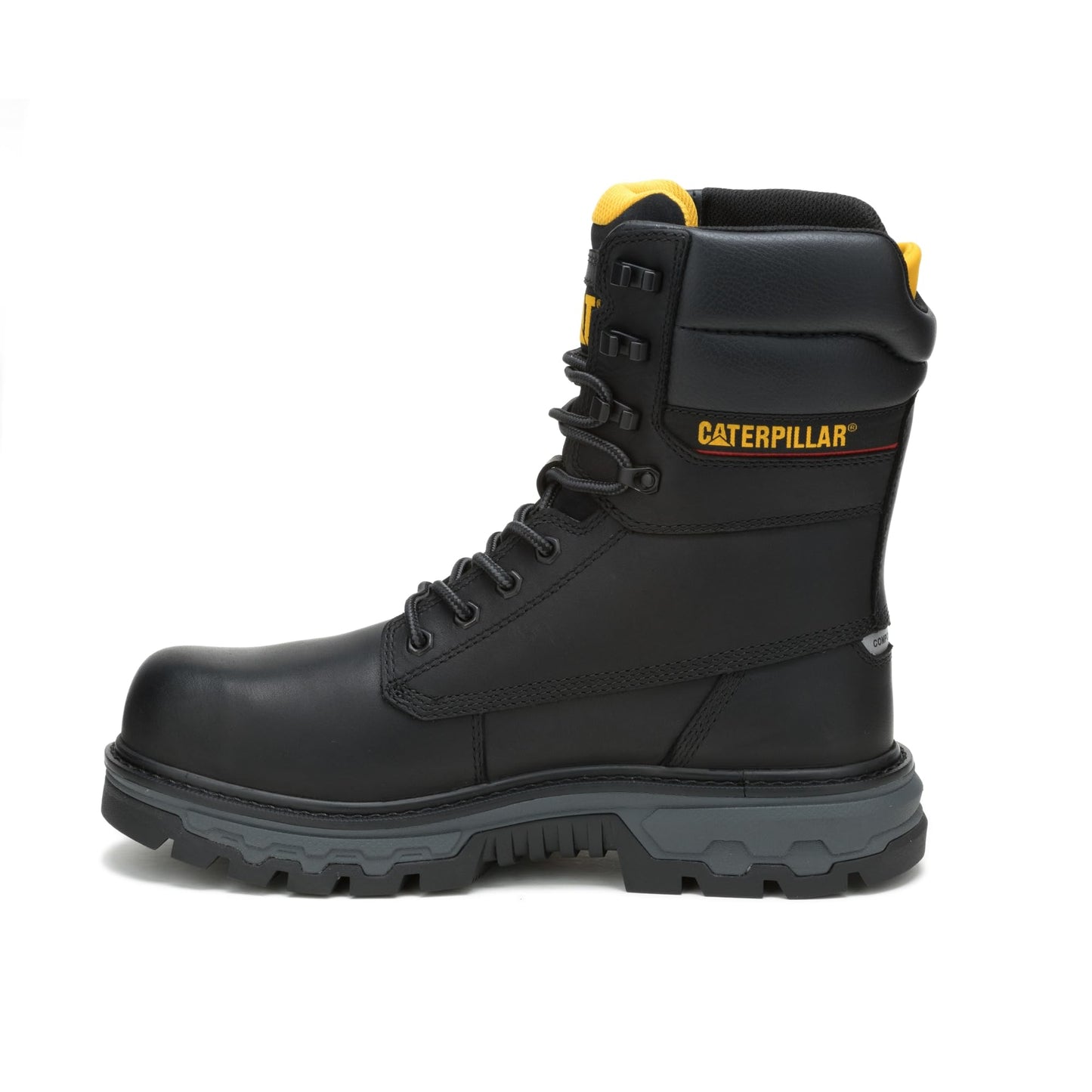 CAT Men's Colorado Equip 8 Inch Waterproof Tx Insulated Composite Toe Construction Boot, Black, 11
