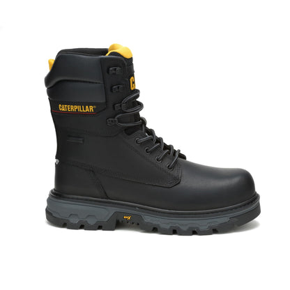 CAT Men's Colorado Equip 8 Inch Waterproof Tx Insulated Composite Toe Construction Boot, Black, 11