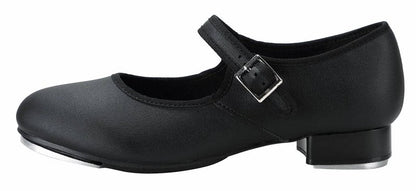 Linodes Unisex PU Leather Easy Strap Tap Shoe Dance Shoes for Women and Men's Dance Shoes-608-1-Black-4M