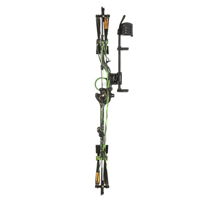 Bear Archery Royale RTH Compound Bow, Ready-to-Hunt Package, Right Handed Archers, 27" Bow, Adjustable Draw Weight 5-50lbs, Adjustable Draw Length 12"-27", Toxic
