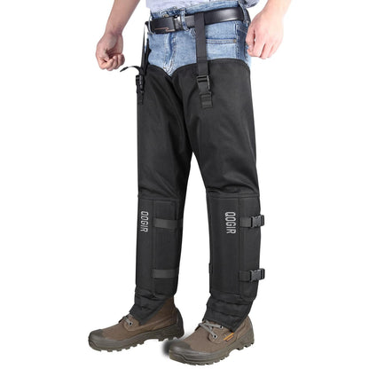CAMOMAX Snake Chaps: Snake Gaiters for Men Offer Snake Bite Protection from Ankle to Thigh