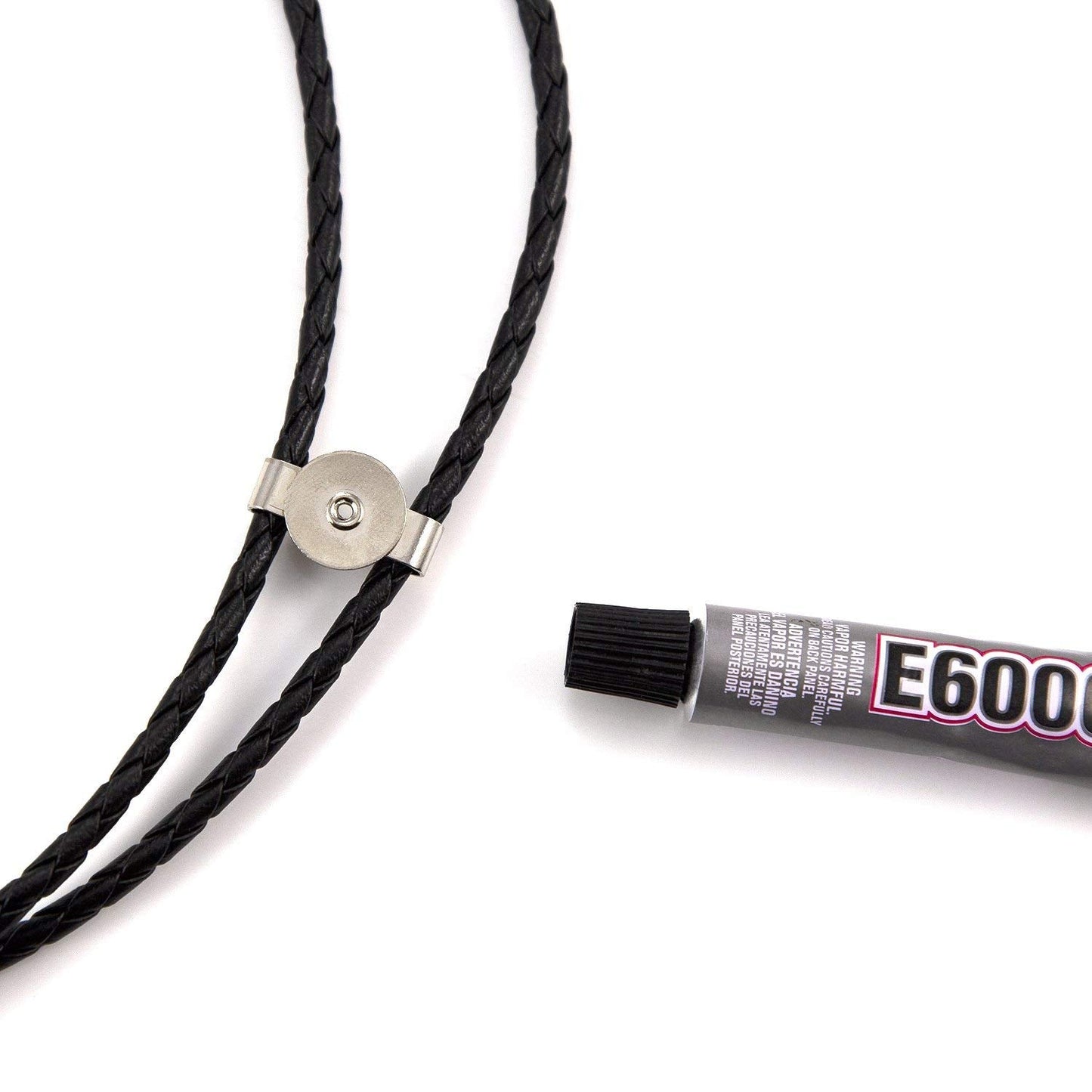 JewelrySupply Create Your Own Bolo Tie Kit - Bolo Cord, Slide, Tips & Glue