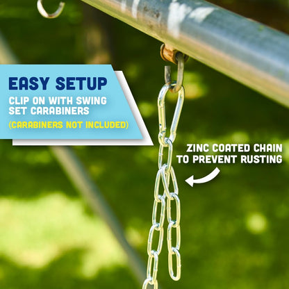 Squirrel Products High Back Full Bucket Toddler Swing Seat, Green