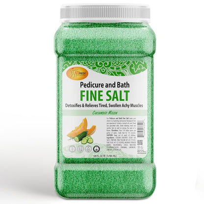 SPA REDI - Detox Foot Soak Pedicure and Bath Fine Salt, Lavender and Wildflower, 128 Oz - Made with Dead Sea Salts, Argan Oil, Coconut Oil, and Essential Oil, Hydrates, Softens and Moisturizes