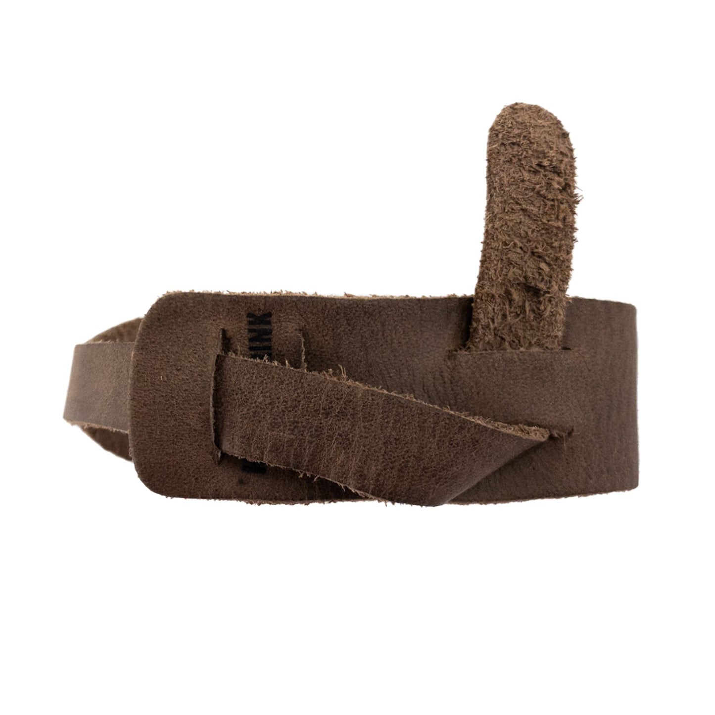Hide & Drink, Bracelet Handmade from Full Grain Leather, Fashionable, Adjustable Wristband, Stylish Cuff (Bourbon Brown)