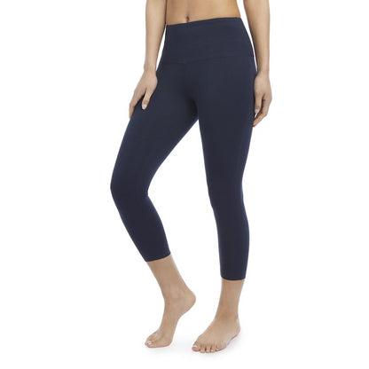 Jockey Women's Cotton Stretch Basic Capri Leggings