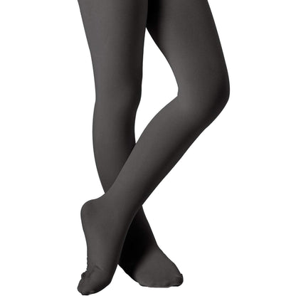 DIPUG Girls Black Tights Toddler Dance Footed Kids Ballet School Uniform Opaque Stockings 5t 6 7 8
