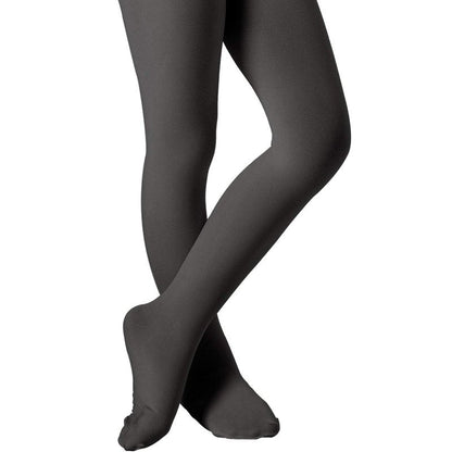 DIPUG Girls Black Tights Toddler Dance Footed Kids Ballet School Uniform Opaque Stockings 3t 4t 5t