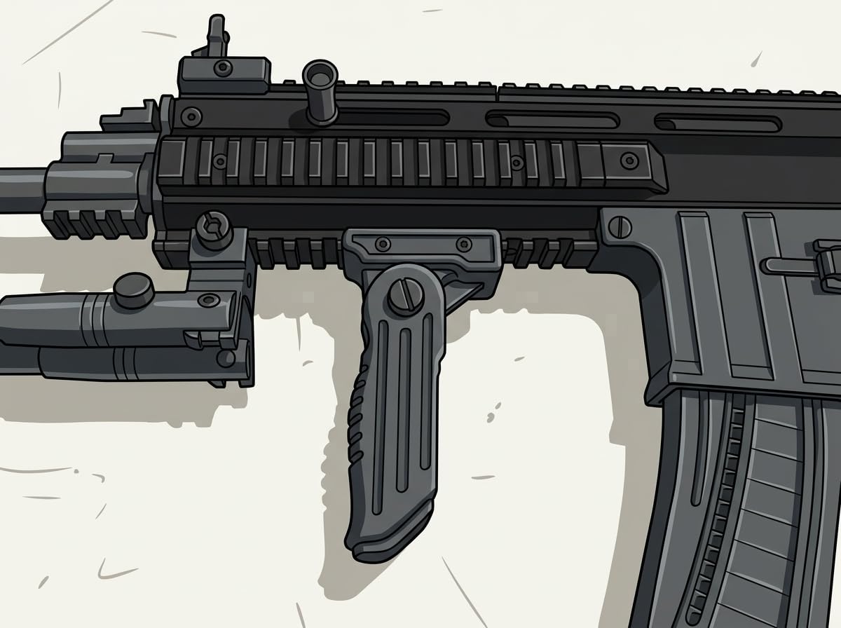 Gotical 11 Slots Rail Section for M Lok Handguard Eleven Slots Rail Picatinny Rail (2 Piece)