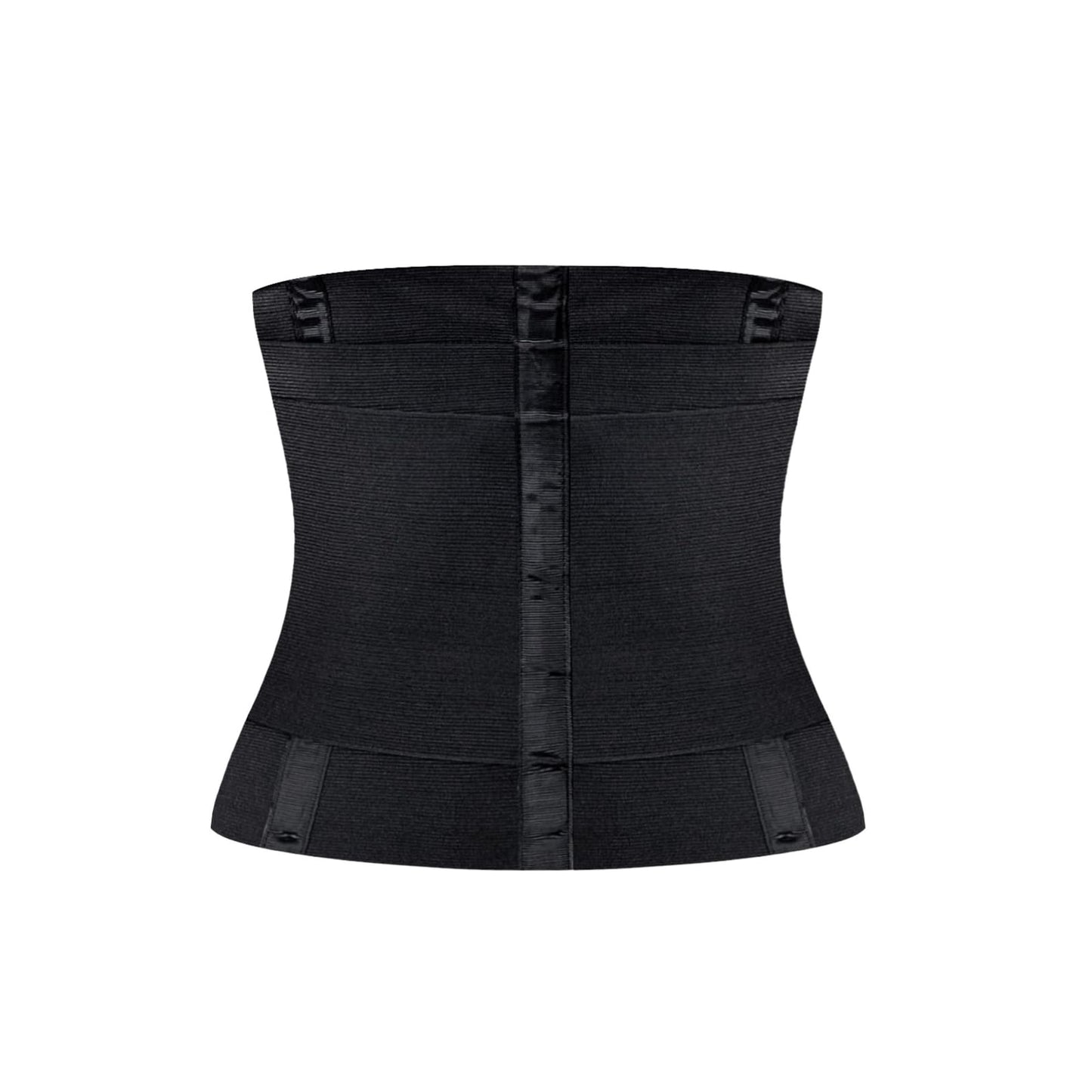 Sculpt Snatch Hourglass Waist Trainer for Women – Adjustable Sweat Band for Stomach, Tummy Control & Workout Waist Trimmer(BLACK, Medium)