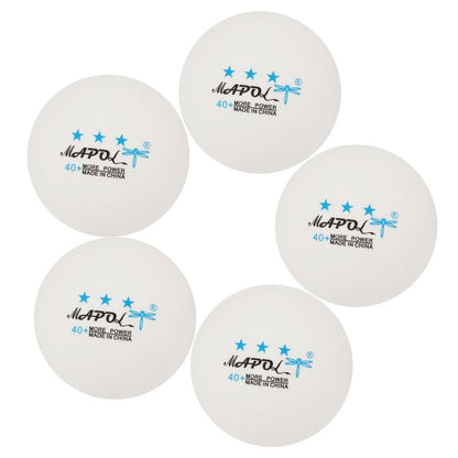 MAPOL 100 Pack White 3-Star Table Tennis Balls Advanced Training Ping Pong Ball