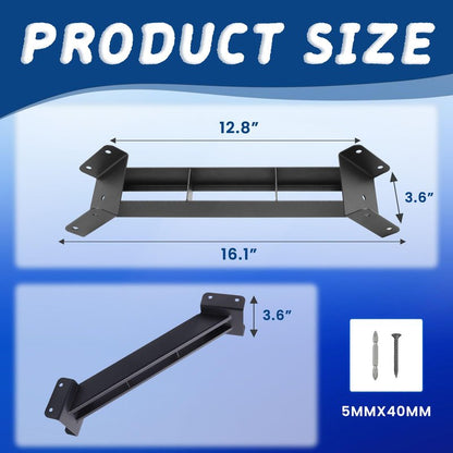 TAYORY 8 Pcs 45 Degree Angle Brackets, 4x4 Pergola Brackets Kit , for 4''x4'' Lumber (Actual: 3.6''x3.6'') , for Wooden Structures Such as Pergolas, Gazebos