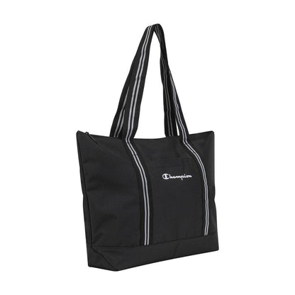 Champion Varsity Tote Bag with Zip Closure and Interior Mesh Pockets for Work, Travel, Daily Use