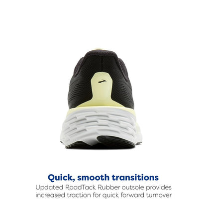 Brooks Women’s Launch 12 Neutral Running Shoe - Black/Luminary/Oyster - 8 Medium