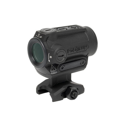 Holosun ARO-CORE Red Dot Sight with Shake Awake, 22mm Optical Window, 12 Brightness Settings, Co-Witness & Low Mounts Included (2 MOA, Red)