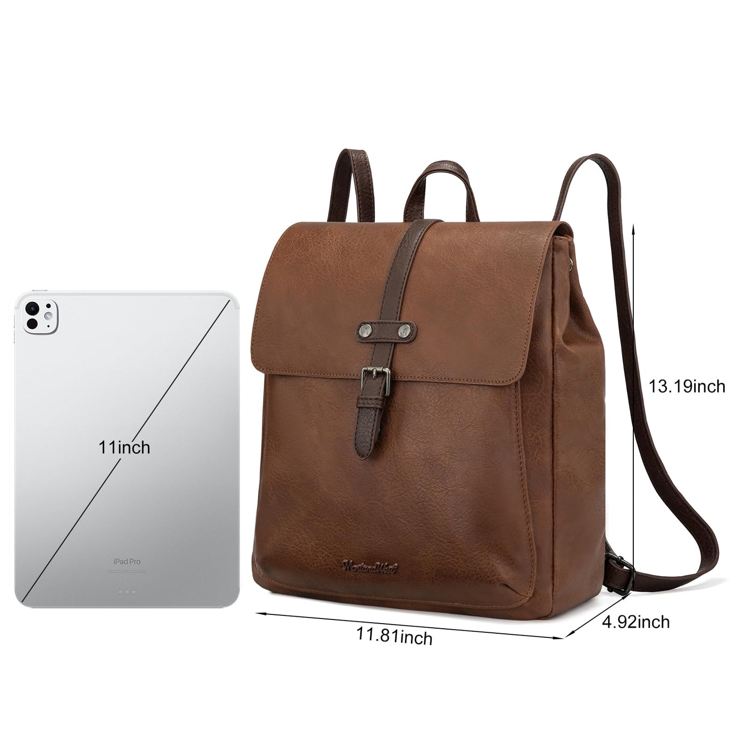 Montana West Backpack Purse for Women Casual Daypack Convertible Crossbody Backpack for Travel Work