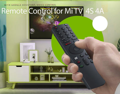 Universal Remote Control for Xiaomi Mi TV 4S 4A Smart TV, Replacement Remote Control for Xiaomi Mi 4S 4A Smart TV with Bluetooth and Voice Control