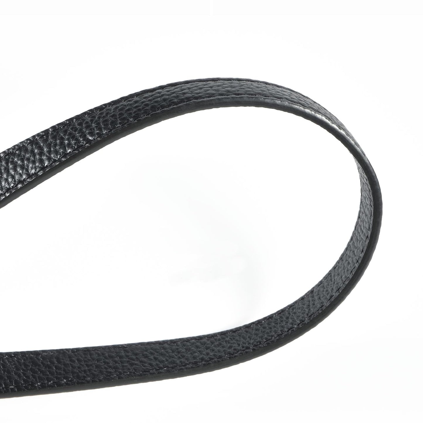 VanEnjoy 26 Inch Full Grain Leather Replacement Hand Strap for Handbag Shoulder Bag Purse(Black)