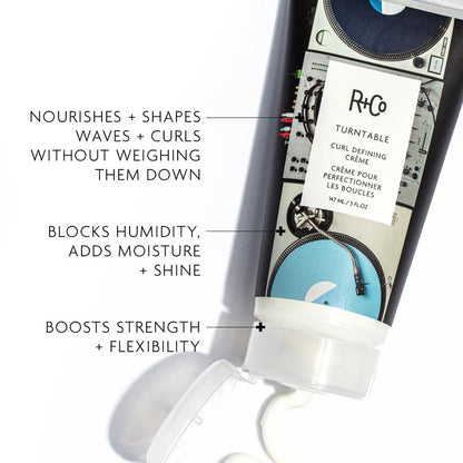 R+Co TURNTABLE Curl Defining Creme 147 ml / 5 oz