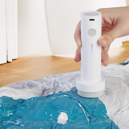Cordless Electric Vacuum Pump, Vacuum Pump for Storage Bags, 6000Pa Air Compression Machine, Vacuums Pumps, Portable USB Pumps for Clothes Blankets Shirts Coats Scarf Jacket Pant Travel
