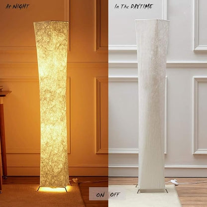 LEONC RGB+CCT Floor Lamp with Remote, 1800lm LED Tuya Smart 9W×2 Bulbs, 65" Smart Modern Floor Lamp with Alexa, Music Sync and 16 Million Colors, Color Changing Standing Lamp for Bedroom Living Room