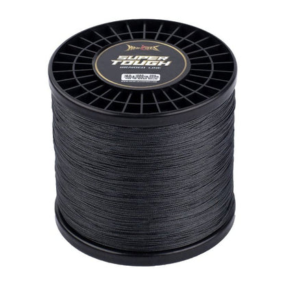 HERCULES Super Tough Braided Fishing Line 10 pounds Test Black 10LB (500 Yards) - 4 Strands
