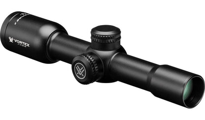 Vortex Optics CF2-31001 Crossfire II Second Focal Plane, 1-inch Tube Riflescope - V-Plex Reticle, Black, 2-7" x 32"
