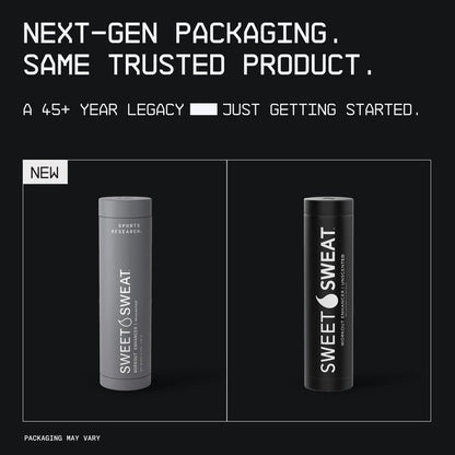 Sports Research Sweet Sweat­® Workout Enhancer Gel Thermogenic Exercise Topical Gel for Faster Sweating - 6.4 oz Stick