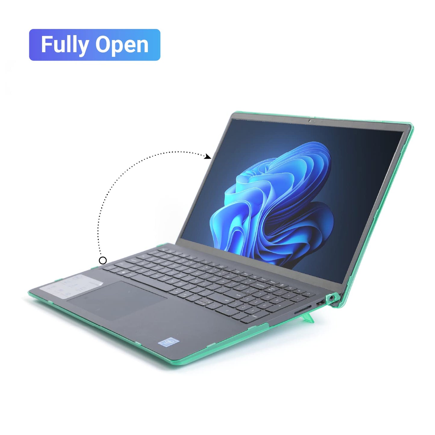 mCover Case Compatible ONLY for 2021-2023 15.6" Dell Inspiron 15 3510 3511 3515 3520 3521 3525 Series Laptop Computer (NOT Fitting Other Dell Models) - Purple