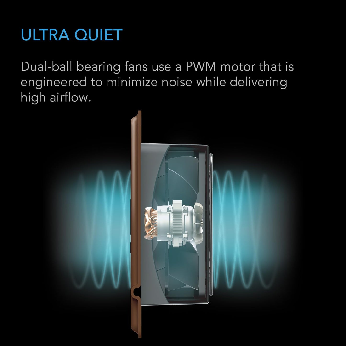 AC Infinity AIRTAP T4 Bronze, Register Booster Fan for 4” x 10” Register Holes, Improves Heating & Cooling Vents, Quiet 10-Speeds, Bluetooth App Control Data Alerts. ONLY FITS 4” x 10” Duct Openings