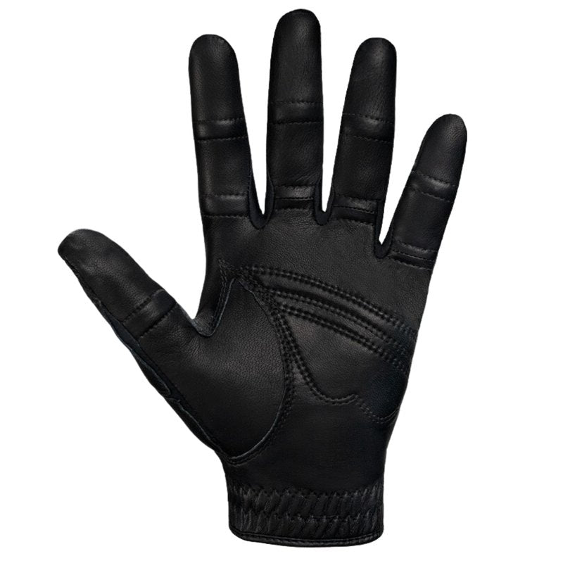 Bionic Men's StableGrip with NaturalFit 2.0 Golf Glove with Dual Expansion Thumb for Best Fit - Premium Cabretta Leather… (Black, Medium/Large, Right)