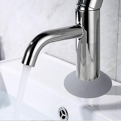 Small Sink Faucet Splash Handle Drip Guard Mat Silicone Pad Protectors Behind