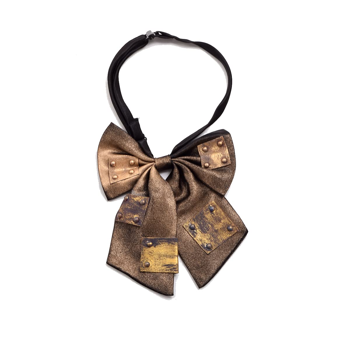 FAD-4U Steampunk Vintage Bow Tie Handmade for Men Gothic Costume Accessory