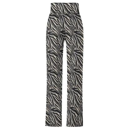 Costaric Women's Boho Palazzo Pants Straight Leg Sweatpants Drawstring Gray Striped Pants Casual Graphic Wide Leg Lounge Trousers Joggers Fall OutfitsM