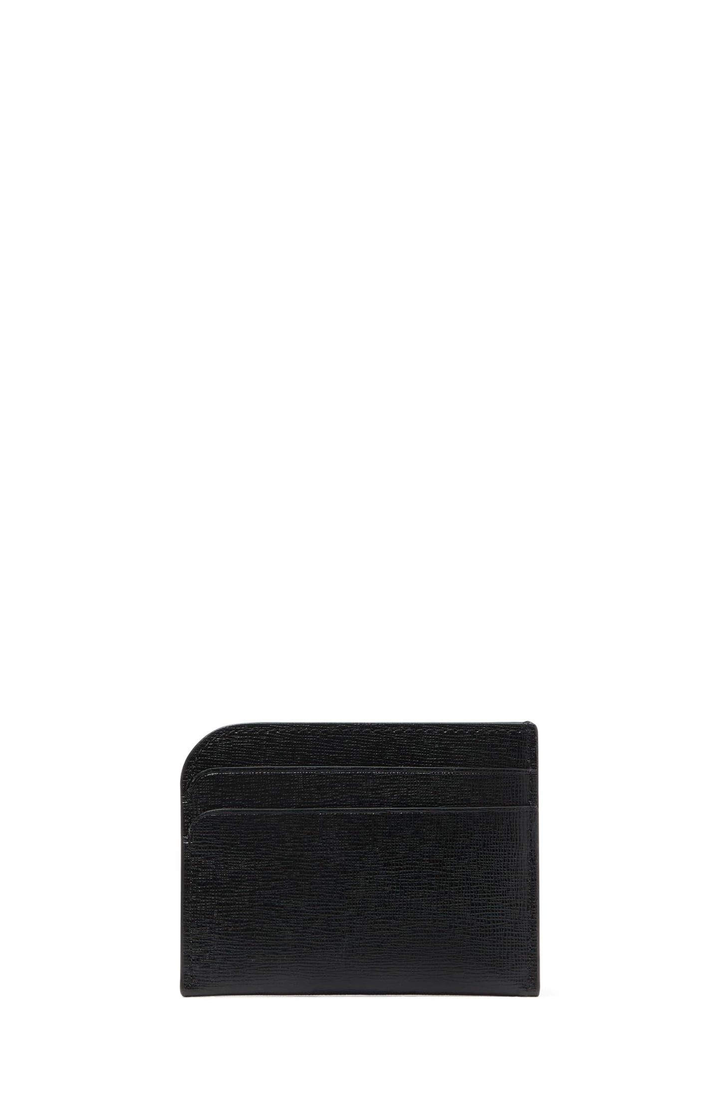 kate spade new york Devin Saffiano Leather Card Holder, Black