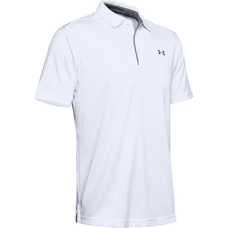 Under Armour Men's UA Tech Polo XLT White