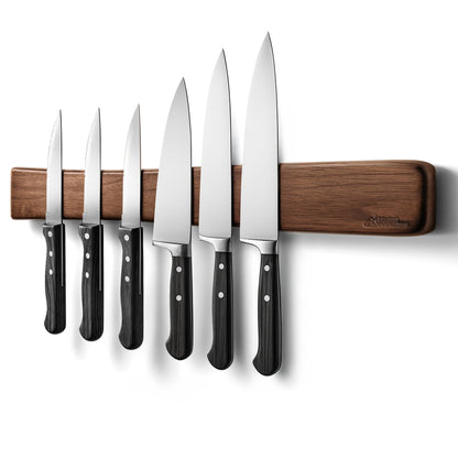 Modern Innovations 12 Inch Stainless Steel Magnetic Knife Bar with Multipurpose Use as Knife Holder, Knife Rack, Knife Strip, Kitchen Utensil Holder, Tool Holder, Art Supply Organizer, Home Organizer