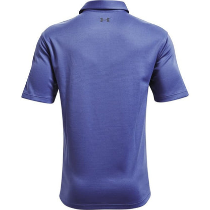 Under Armour Men's Tech Golf Polo, Starlight (561)/Pitch Gray, Large
