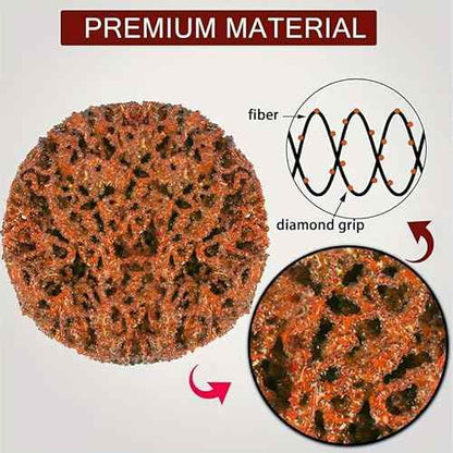 25PCS 2 Inch Quick Change Strip Discs for Die Grinder & Drill - Paint Stripping Wheel, Rust & Oxidation Removal, Surface Prep Tools with 5 Grits (Blue/Green/Orange/Purple/Black)