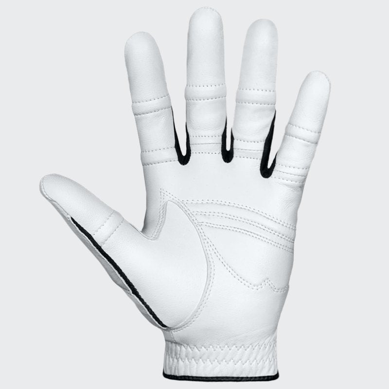 Bionic Men's StableGrip with NaturalFit 2.0 Golf Glove with Dual Expansion Thumb for Best Fit - Premium Cabretta Leather… (White, X-Large, Right)