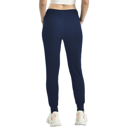 Ipletix Joggers for Women with Pockets,Womens Drawstring Lightweight Yoga Sweatpants for Lounging Workout Running Navy M