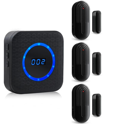 SanJie Wireless Door Chime for Business When Entering Door Entry Chime Door Bell with 800Ft Range Door Chimes When Door Opens for Home Door Alarm with Chime Adjustable Volume