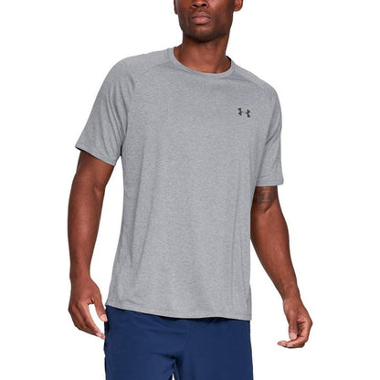 Under Armour Men's Tech 2.0 Short-Sleeve T-Shirt , Steel Light Heather (036)/Black, 5X-Large