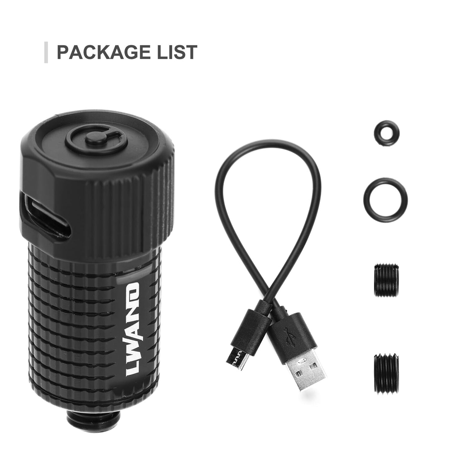 LWANO Rechargeable Archery Sight Light, 3 Brightness Levels Bow Sight Light for Hunting