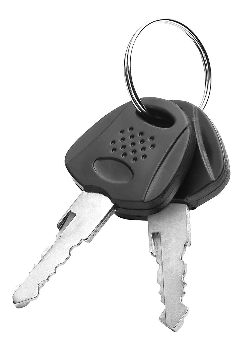 Schwinn Bike Cable Lock with Keys, 6 ft x 8 mm, Black, Durable Steel, Protective Vinyl Cover, Carrying Bracket for Transport, Anti Theft Protection, Bike Lock Cable for Security