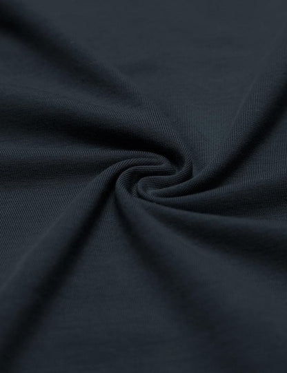 CRZ YOGA Pima Cotton High Neck Cropped Tank Tops for Women Soft Crop Workout Athletic Yoga Basic Sleeveless Shirts True Navy Medium