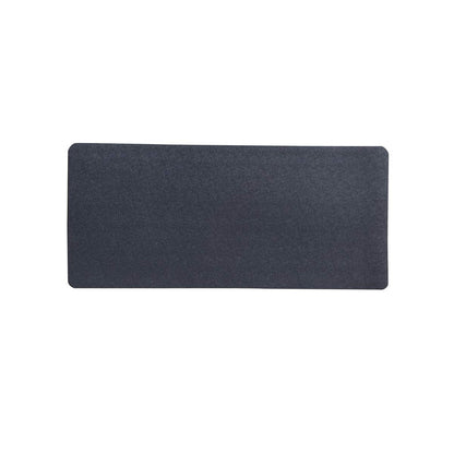 MotionTex Exercise Equipment Mat for Under Stationary Bike, Spin Bike, Exercise Bike, Treadmill, Fitness Equipment, Home Gym Floor Protection, 24" x 48", Black