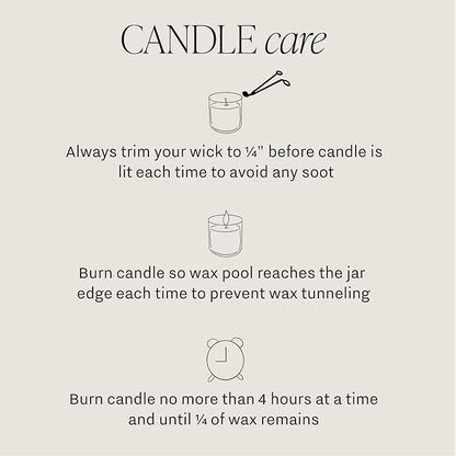 Sweet Water Decor Fraser Fir Candle - Evergreen, Fir, Cedar, and Cypress Winter Holiday Scented Soy Christmas Candles for Home - 11oz White Jar, 50+ Hour Burn Time, Made in The USA