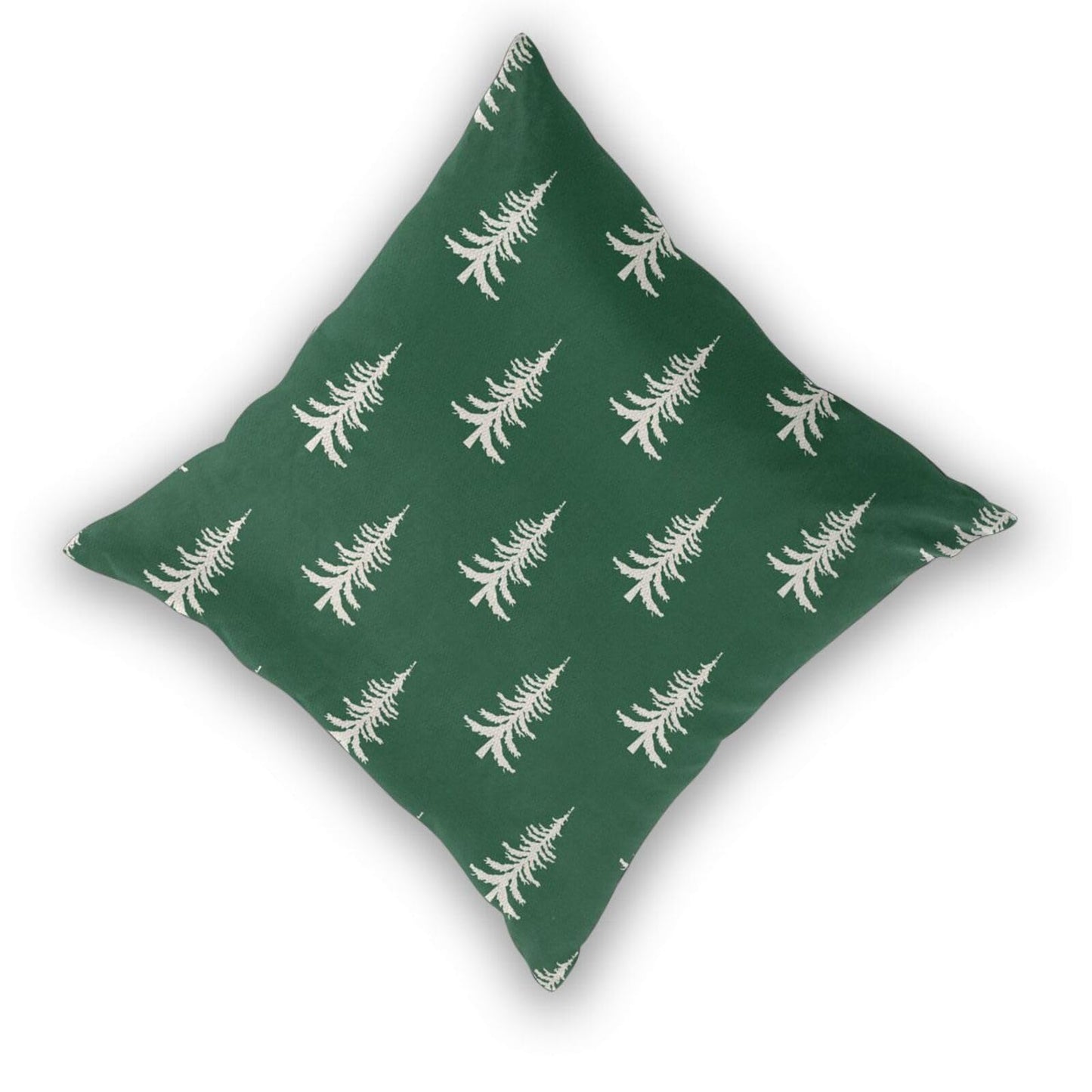Sunshineyan Christmas Pillow Covers 22 x 22 Set of 2, Green Chirstmas Tree Decorations Throw Pillow Covers Outdoor Winter Holiday Farmhouse Xmas Cushion Case Linen Square for Home Couch Sofa