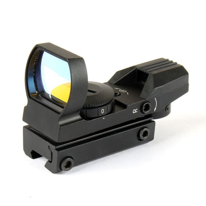 TACFUN Red Reflex Sight with 4 Reticles, 3/8" Dovetail Mount